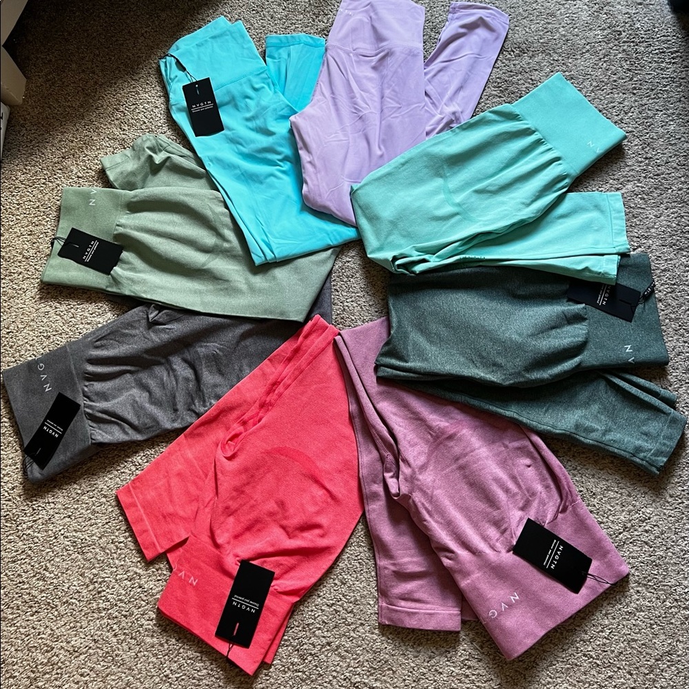 NVGTN Seamless Leggings- Gray